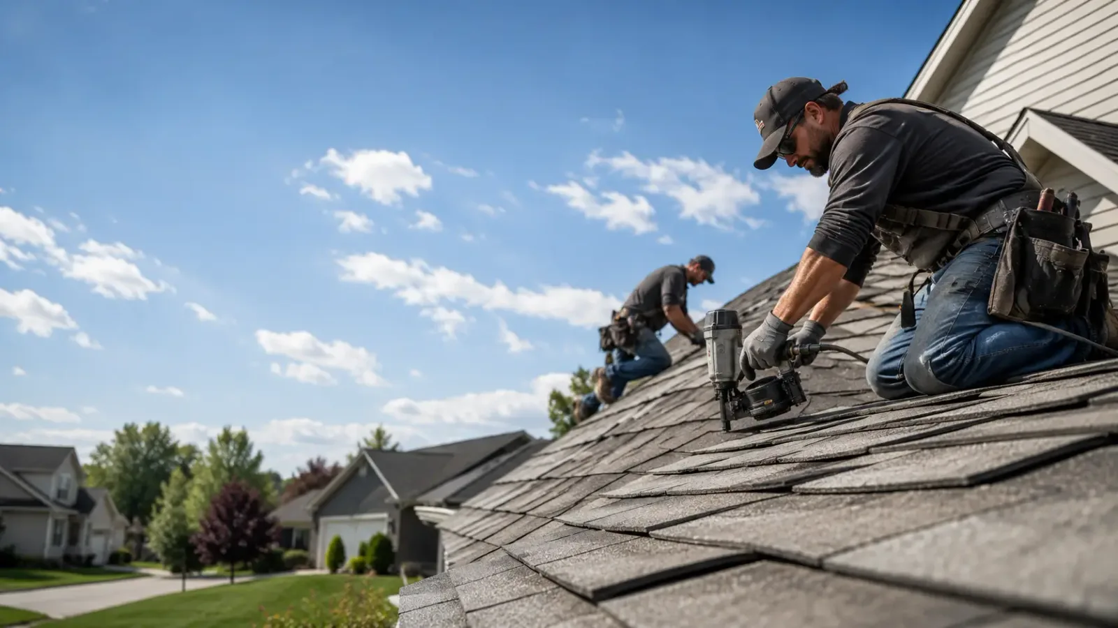 Storm Damage Roof Repair in Bellflower, IL near me